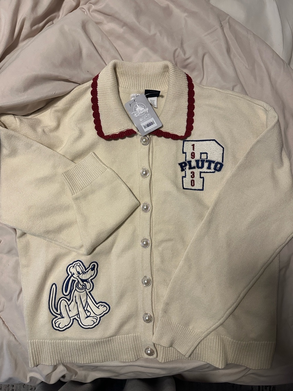 Pluto 95th Anniversary Cardigan Sweater